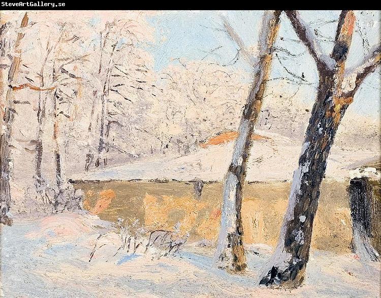 Nikolay Nikanorovich Dubovskoy Trees in the snow